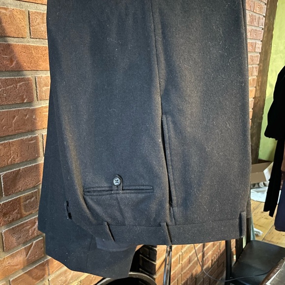 NWT Polo RL $465 wool/cashmr blend flannel black 34x29 by Caruso Italy SALE!!! - Picture 16 of 16